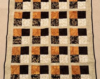 Handmade Reversible Quilt Throw