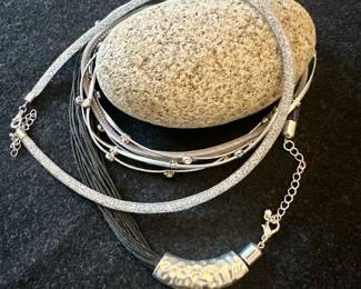 Silvertone Fashion Necklaces