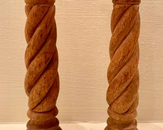Vintage Pottery Barn Candlesticks
