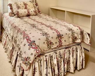 (2) Wicker Twin Beds