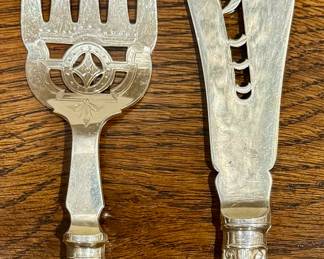 Silverplate Carving Set