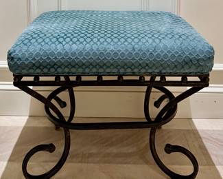 (2) Upholstered Stools