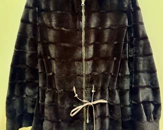 Sheared Beaver Fur Coat