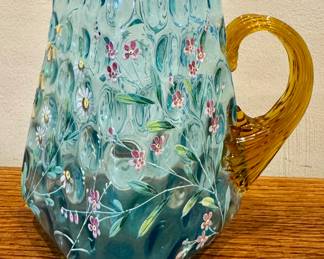 Hand Painted Pitcher