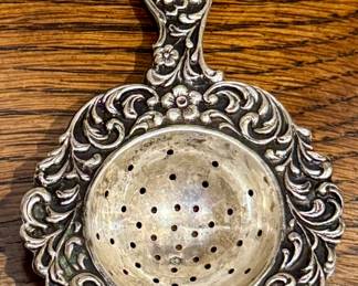 Sterling Silver Tea Strainer