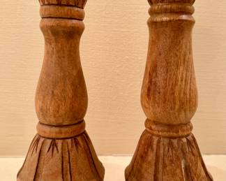 Vintage Pottery Barn Candlesticks