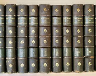 The Works of Shakspeare Book Set