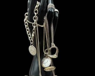 Estate Lot of Tiffany & Co. Sterling Silver Jewelry 3.85 troy ounces