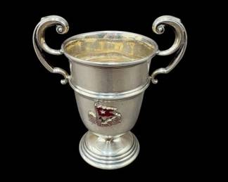 Antique White Star Line Joseph Fulton Sterling Trophy Cup