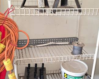 Shelf - Floor Jacks - Extension Cords