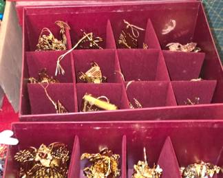 Gold Christmas Ornaments