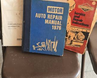 1976 Auto Repair Manuel - Repair Book