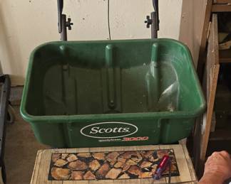 Hickory Logs - Fertilizer Spreader