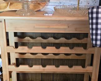 Wine Rack - Cake Plate - Serving Tray