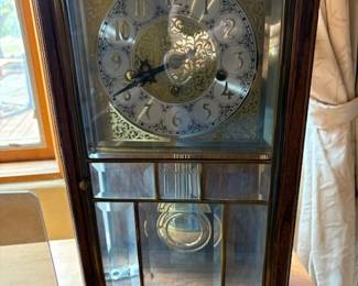 Vintage Ansonia 'Gold Medallion' mantel clock