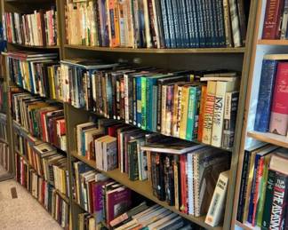 Books, bookshelf