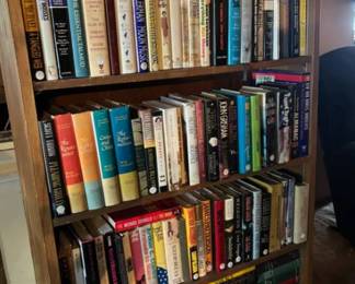 Books, bookshelf