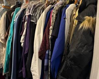 Clothes, shoes, jackets, hats