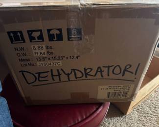 Dehydrator, never used
