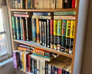 Books, bookshelf