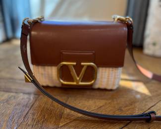 Valentino wicker crossbody