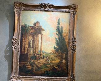 Pair of original Benet oils