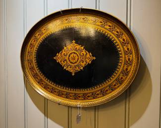 Large paper mache tray