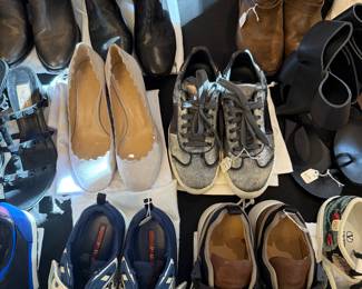 Chloe, Prada and Valentino