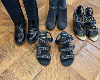 Chanel shoes and boots