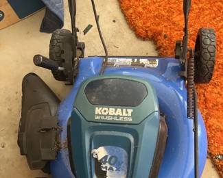 Kobalt Brushless Lawnmower