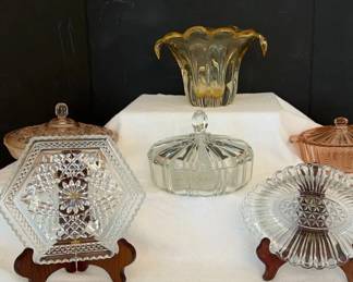 Assorted Vintage Glassware