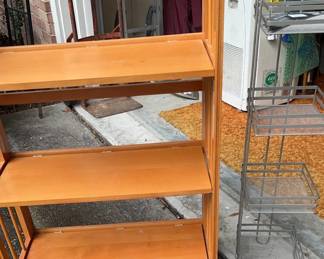 Bookcase And Metal Unit