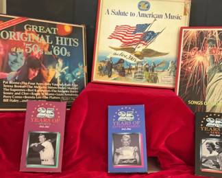 Vintage Music And VHS