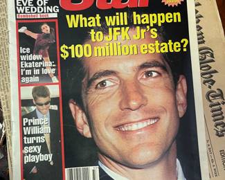 Vintage magazines and titles