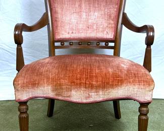 Antique Sheraton Revival Arm Chair