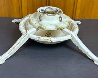Circa 1940 Metal Christmas Tree Stand