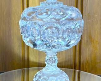 Glass Moon & Stars Candy Dish