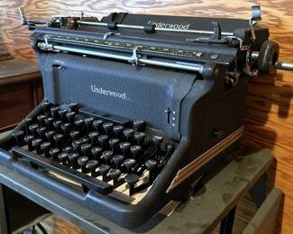 Old Underwood Typewriter