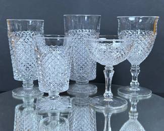 Vintage Westmoreland Glass English Hobnail Glassware