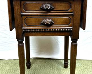 1800s style nighstand made in the 1930s by Davis Cabinet Company of Nashville, TN