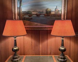 Matching Stiffel Lamps