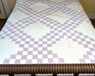 Old hand sewn quilt