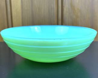 Vintage McKee Jadeite Glass Bowl