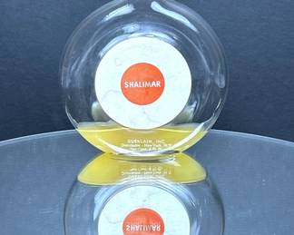 Vintage bottle of Shalimar Perfume