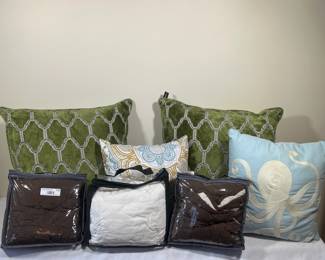 Decorative Pillow and Quilt Set