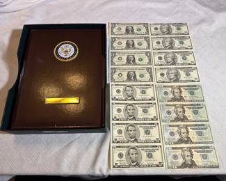 World Reserve Monetary Exchange with 4 Uncut Currency Sheets