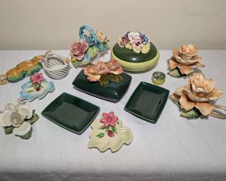 Vintage Floral Porcelain Collection