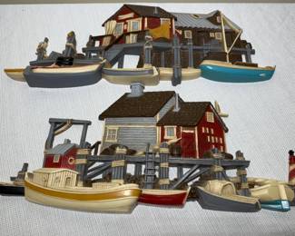 Burwood Nautical Wall Plaques 1977