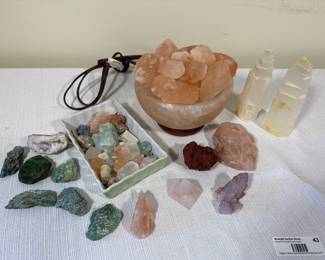 Assorted Healing Crystals Collection