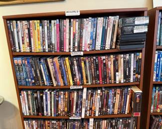 Extensive DVD Movie Collection
